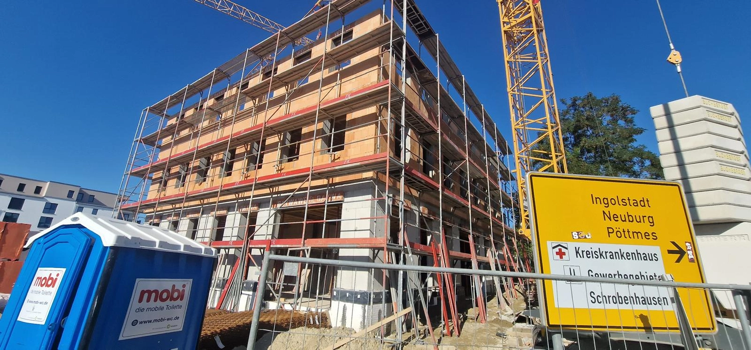 Verputztechnik  Ingolstadt - Gerüst