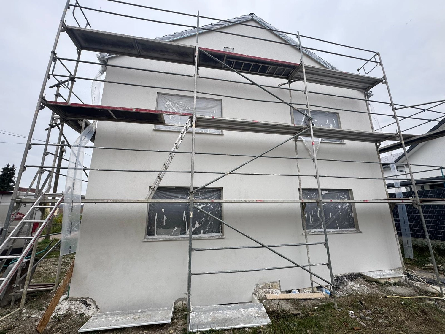 Verputztechnik  Ingolstadt - Gerüst