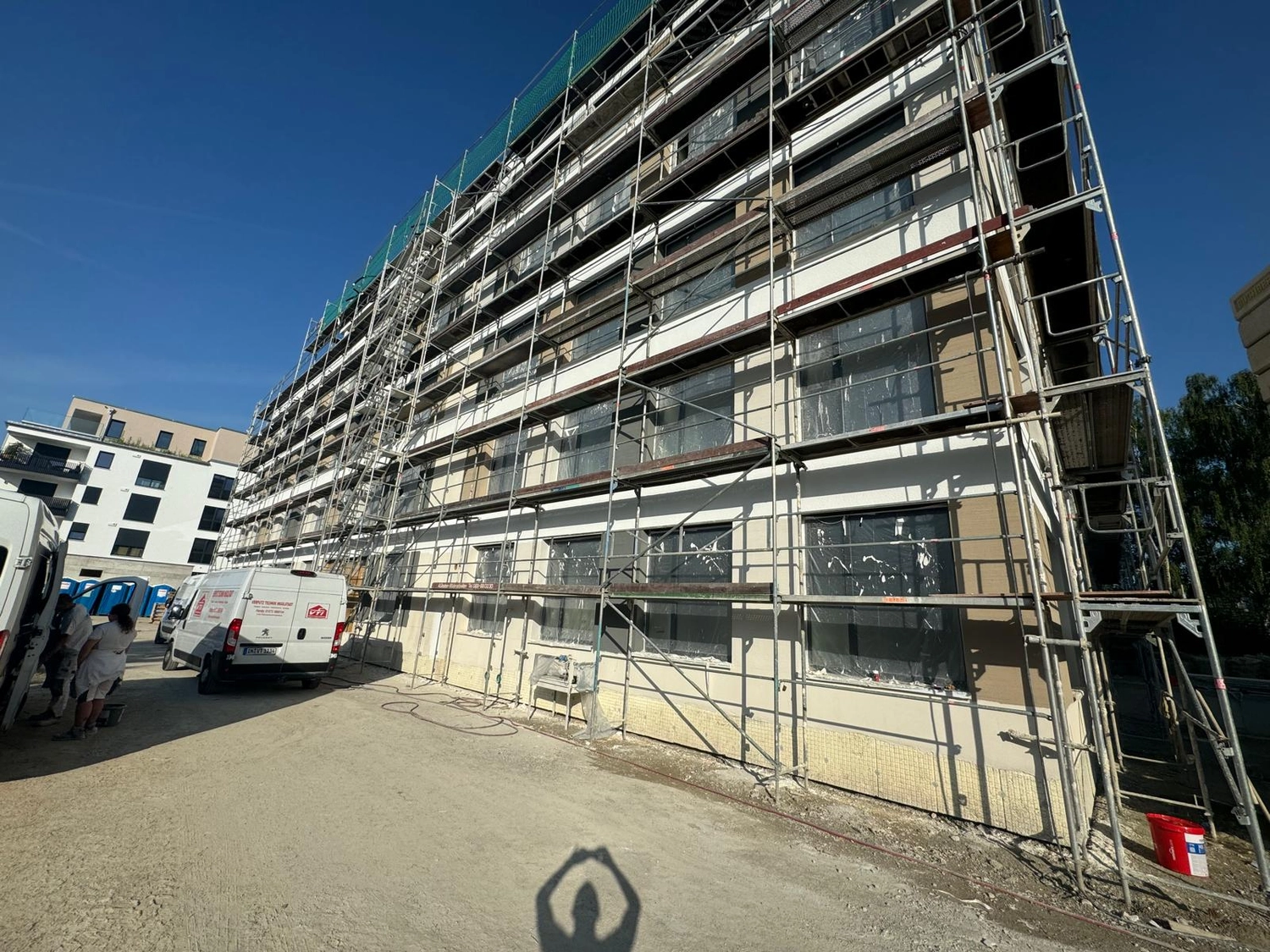 Verputztechnik  Ingolstadt - Gerüst