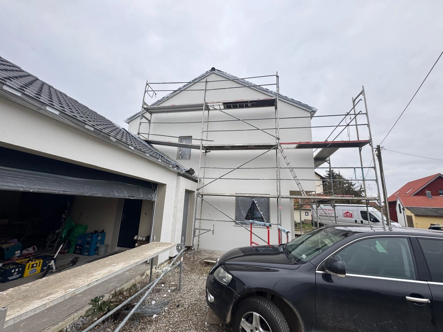 Verputztechnik Ingolstadt - Gerüst