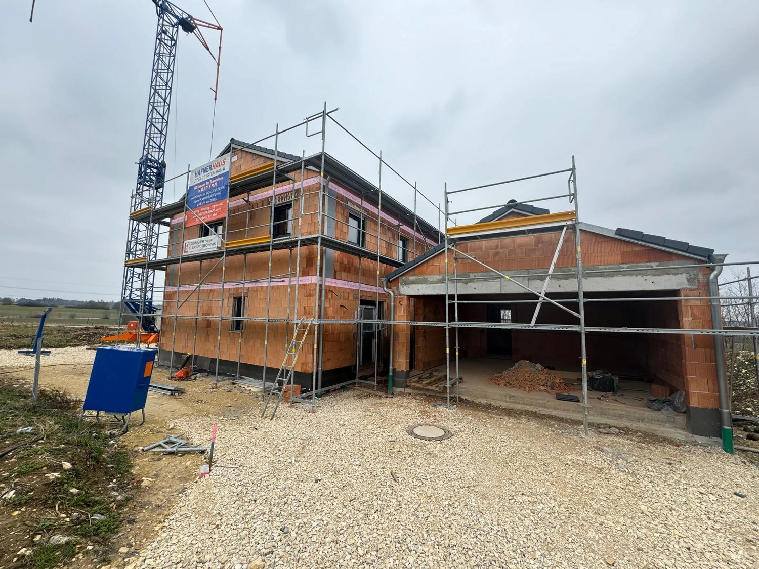 Verputztechnik  Ingolstadt - Gerüst