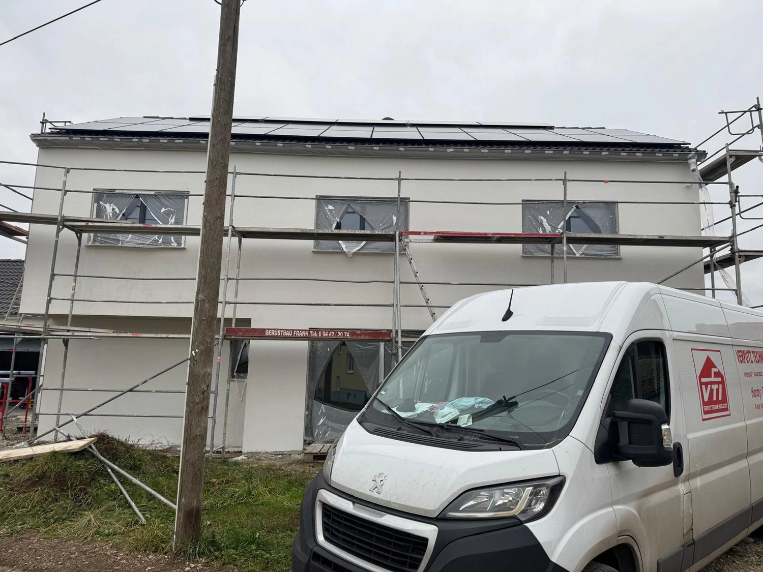 Verputztechnik Ingolstadt - Gerüst