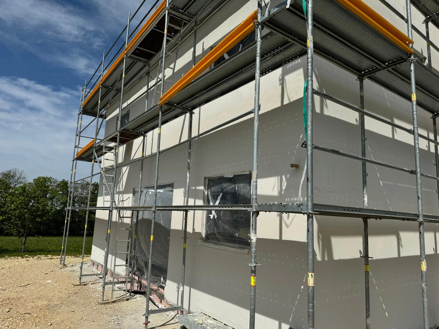 Verputztechnik  Ingolstadt - Gerüst