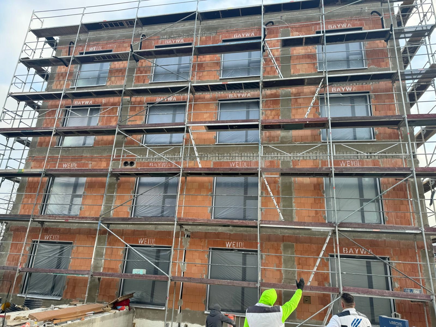 Verputztechnik  Ingolstadt - Gerüst