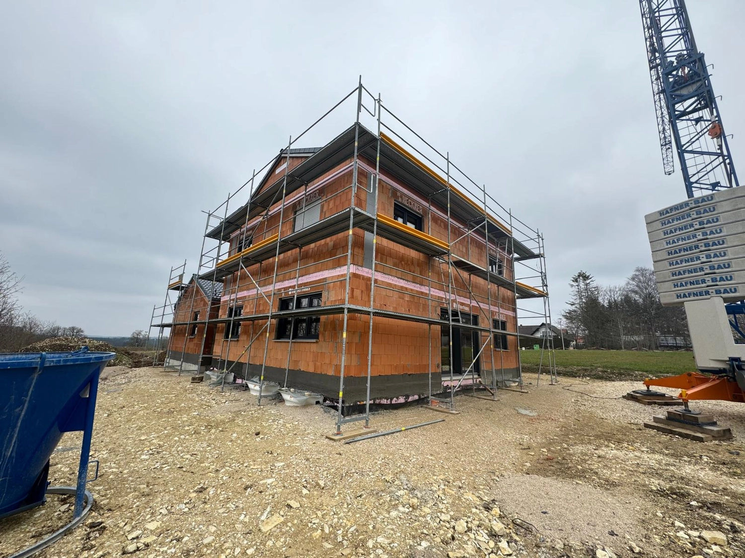 Verputztechnik  Ingolstadt - Gerüst