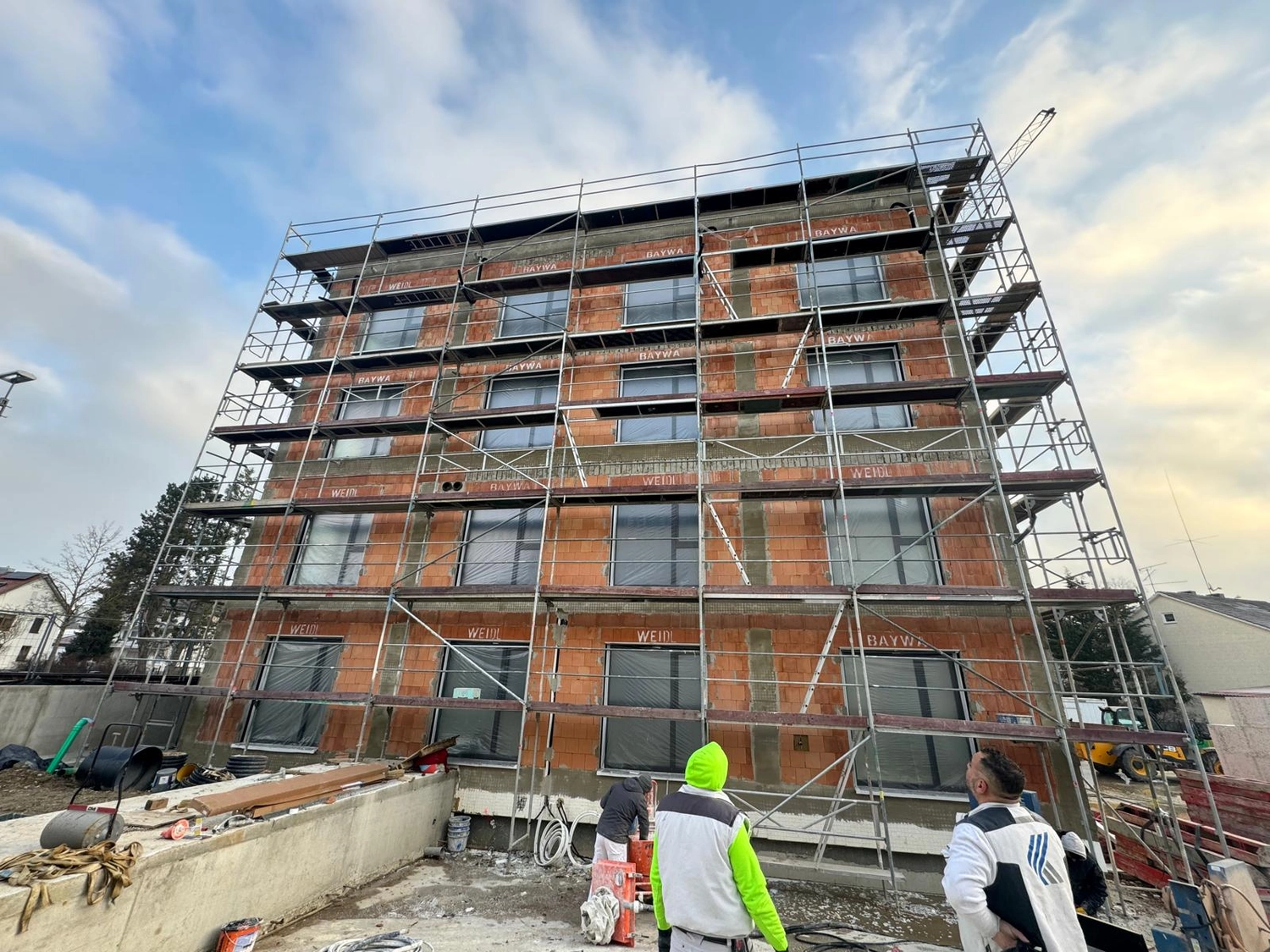 Verputz Technik Ingolstadt - Gerüst