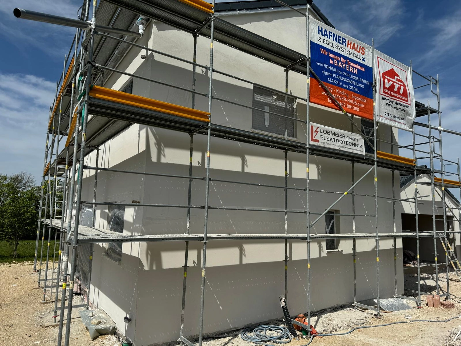 Verputztechnik  Ingolstadt - Gerüst